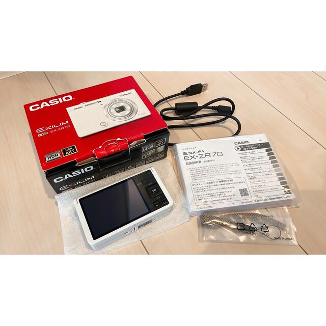 CASIO(カシオ)のカシオ　デジタルカメラ スマホ/家電/カメラのカメラ(コンパクトデジタルカメラ)の商品写真