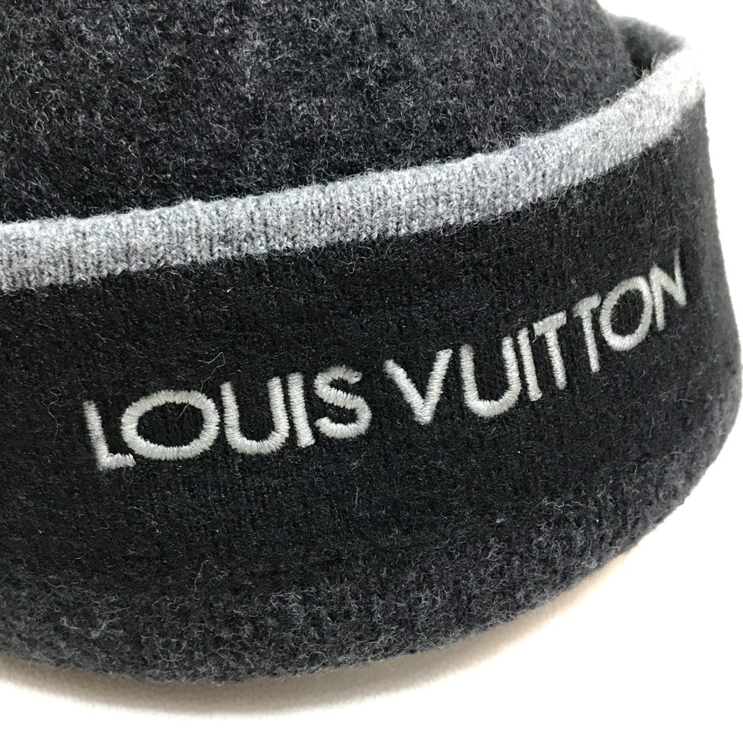 LOUIS VUITTON(ルイヴィトン)のルイヴィトン M73469 ボネ マイ・モノグラム・エクリプス ニット帽 ウール レディースの帽子(ニット帽/ビーニー)の商品写真