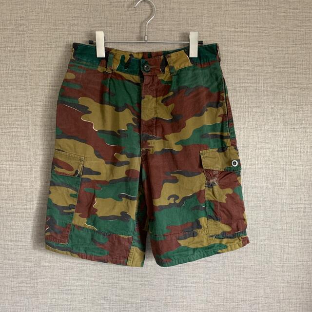 90s ベルギー軍　ビンテージ　used ミリタリーパンツ　ユーロ古着　古着 メンズのパンツ(ワークパンツ/カーゴパンツ)の商品写真