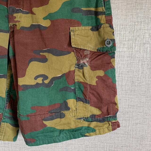 90s ベルギー軍　ビンテージ　used ミリタリーパンツ　ユーロ古着　古着 メンズのパンツ(ワークパンツ/カーゴパンツ)の商品写真