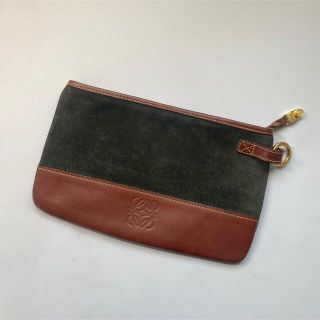 ロエベ(LOEWE)の[値下げ中]LOEWE Madrid 1846 スエードレザーバッグ(クラッチバッグ)