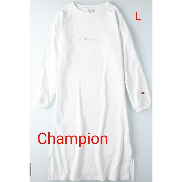 Champion(チャンピオン)のChampionサイドスリットカットワンピース レディースのワンピース(ロングワンピース/マキシワンピース)の商品写真