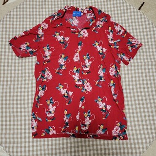 ディズニー(Disney)のミニー　アロハシャツ　ディズニー　Sサイズ(シャツ/ブラウス(半袖/袖なし))