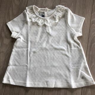 プチバトー(PETIT BATEAU)のプチバトー＊襟付き半袖Tシャツ(Tシャツ/カットソー)