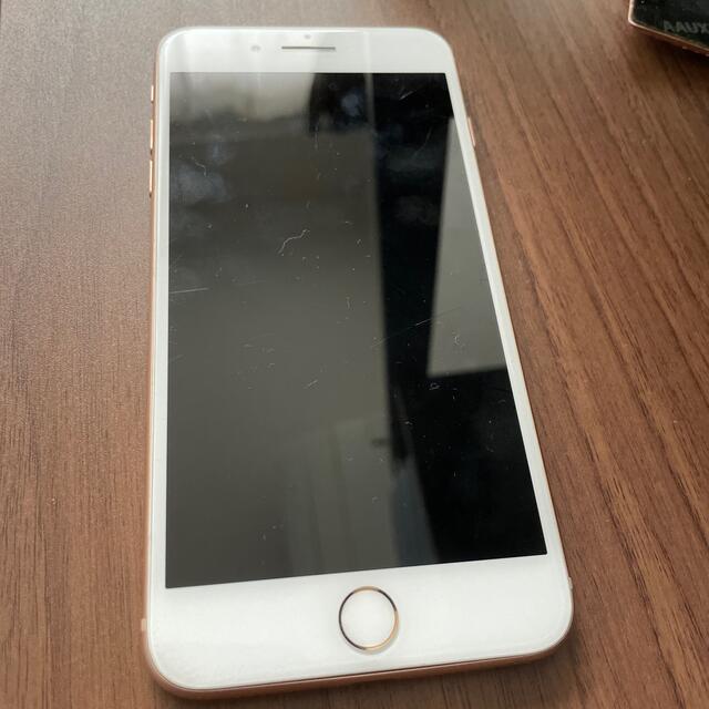 iphone8 plus ピンクゴールド64G simフリー