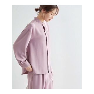 ロペピクニック(Rope' Picnic)の【ピンク系（65）】【セットアップ対応】バックフリルブラウス(シャツ/ブラウス(長袖/七分))