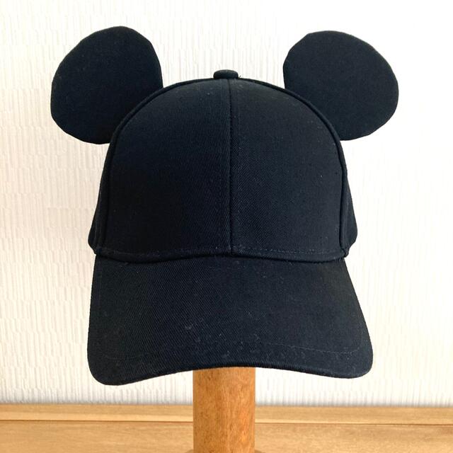Disney ディズニー Mickey Mouse ミッキー 耳 キャップ ブラックの通販 By Unico S Shop ディズニーならラクマ
