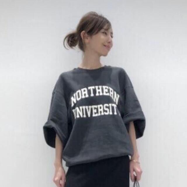 アパルトモン アメリカーナ 3/4 Sleeve Sweat プルオーバー