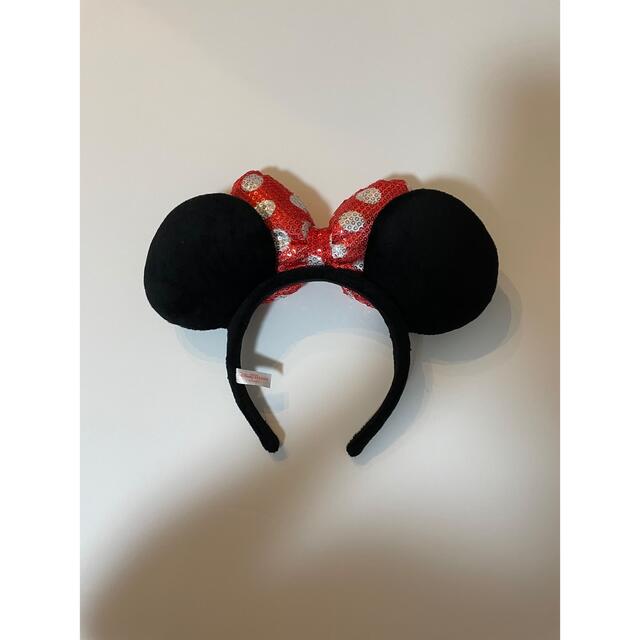 Disney(ディズニー)のミニーちゃん　カチューシャ　 レディースのヘアアクセサリー(カチューシャ)の商品写真