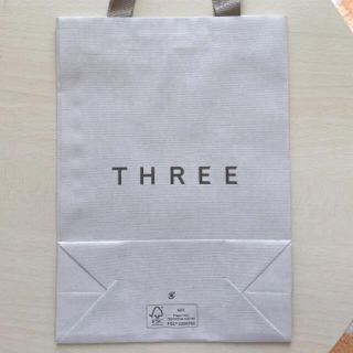 スリー(THREE)のTHREE ショッパー(ショップ袋)