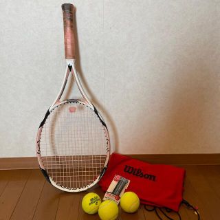 ウィルソン(wilson)の硬式テニスラケット Wilson ピンク(ラケット)