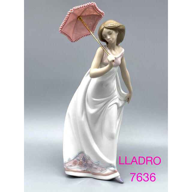 美品 リヤドロ LLADRO『春の光の中で』7636/絶版/希少/廃盤廃盤