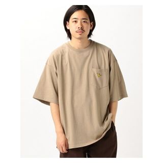 ビームス(BEAMS)の【BEIGE】Mark Gonzales / ワンポイント 刺繍 Tシャツ(Tシャツ/カットソー(半袖/袖なし))