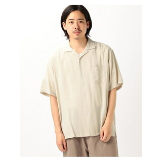 ビームス(BEAMS)の【BEIGE】BEAMS HEART / レーヨンポリエステル オープンカラーシャツ(シャツ)