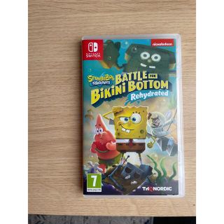 ニンテンドースイッチ(Nintendo Switch)の任天堂スイッチ　スポンジボブ battle for bikini bottom(家庭用ゲームソフト)