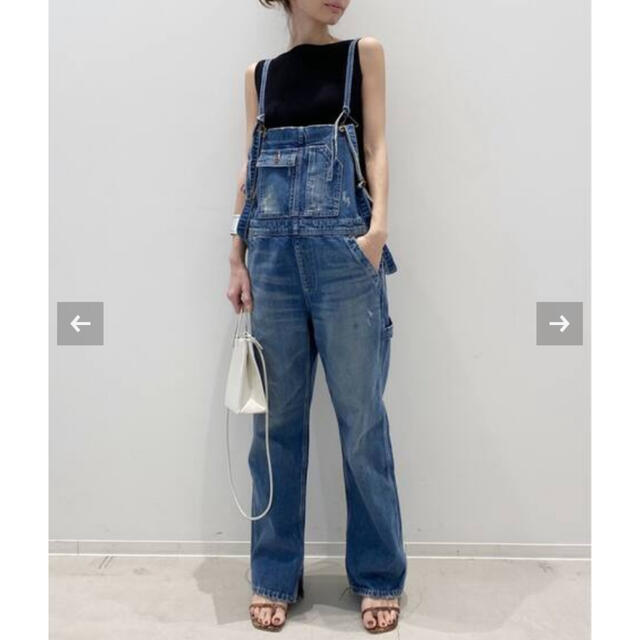 L'Appartement DEUXIEME CLASSE(アパルトモンドゥーズィエムクラス)のL'Appartement  Denim Over ALL ★ 36 レディースのパンツ(サロペット/オーバーオール)の商品写真