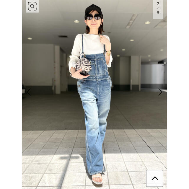 L'Appartement DEUXIEME CLASSE(アパルトモンドゥーズィエムクラス)のL'Appartement  Denim Over ALL ★ 36 レディースのパンツ(サロペット/オーバーオール)の商品写真