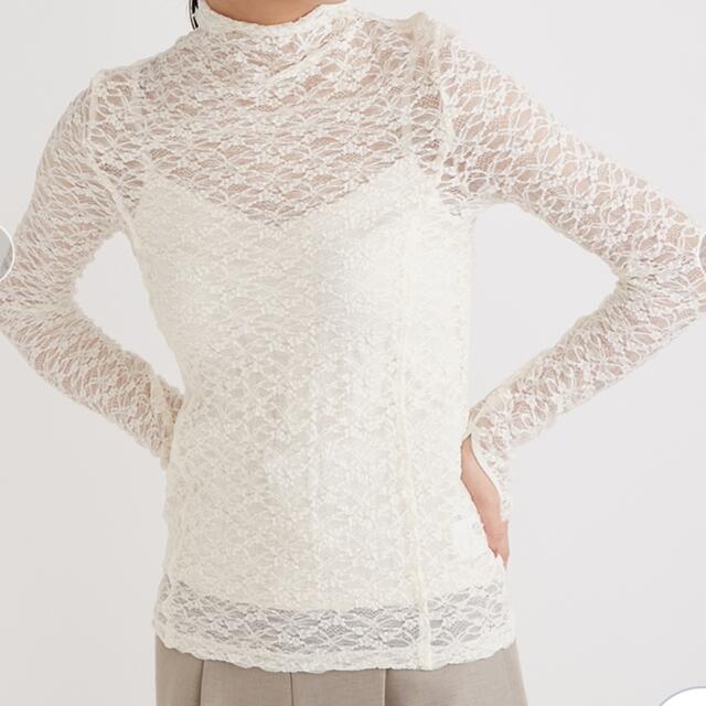 FRAY I.D ストレッチレースハイネックトップス iaihnw-lotim.ac.id