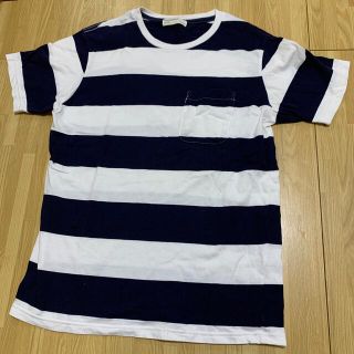 バックナンバー(BACK NUMBER)の【BACK NUMBER 】ボーダーシャツ(Tシャツ/カットソー(半袖/袖なし))