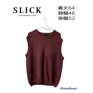 スリック(SLICK)のSLICK ニットベスト　(ニット/セーター)