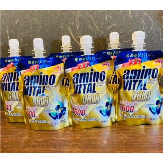 アジノモト(味の素)のAJINOMOTO アミノバイタルゴールド ゼリードリンク 6個(トレーニング用品)