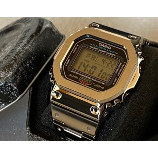 ジーショック(G-SHOCK)のCASIO G-SHOCK DW-5600E-1VER フルメタル カスタム(腕時計(デジタル))