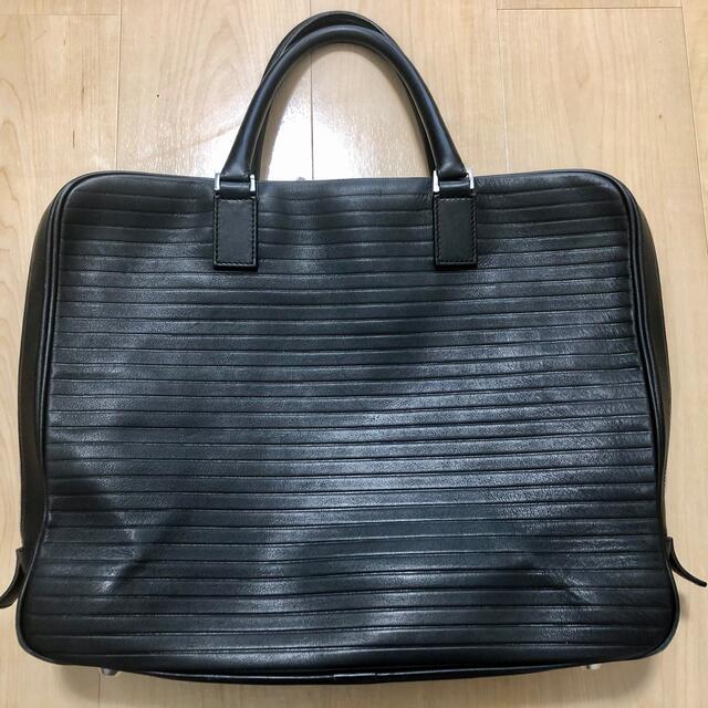 ディオール オム ブリーフケース プリーツ プリセ ビジネス ボストン