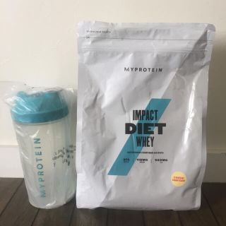 マイプロテイン(MYPROTEIN)のマイプロテイン インパクトダイエットホエイプロテイン1kg シェイカー付き(プロテイン)