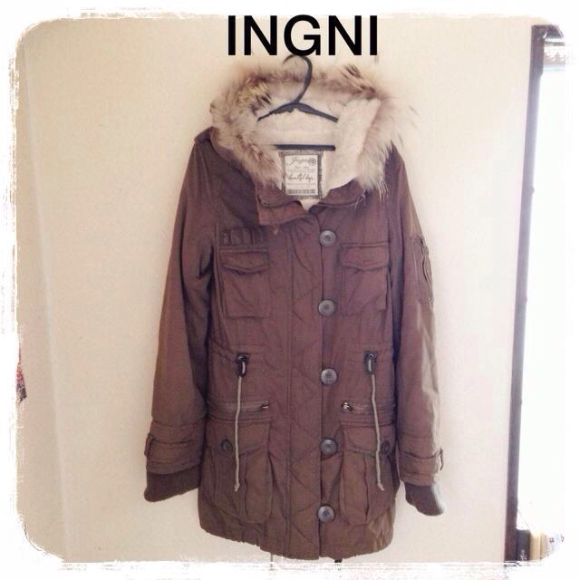 INGNI(イング)のINGNI♡カーキモッズコート レディースのジャケット/アウター(モッズコート)の商品写真