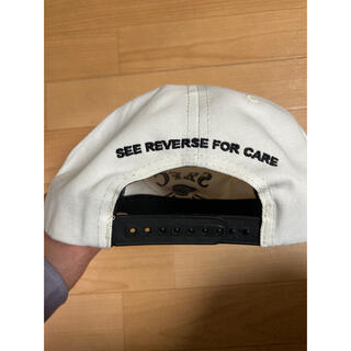 see reverse for care ロゴキャップ新品未使用　SRFC