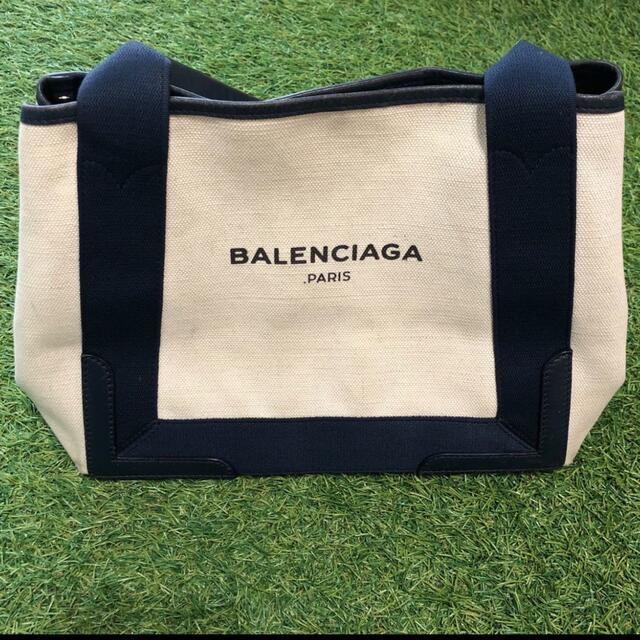 BALENCIAGA バレンシアガ ネイビーガバ トートバッグ