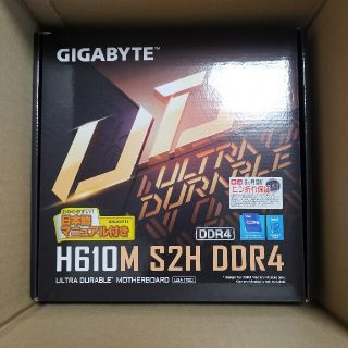 GIGABYTE H610M S2H DDR4(PCパーツ)