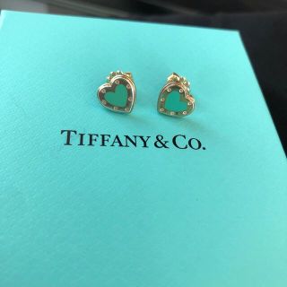 ティファニー(Tiffany & Co.)のTiffany  ラブティファニーブルーハートピアス(ピアス)