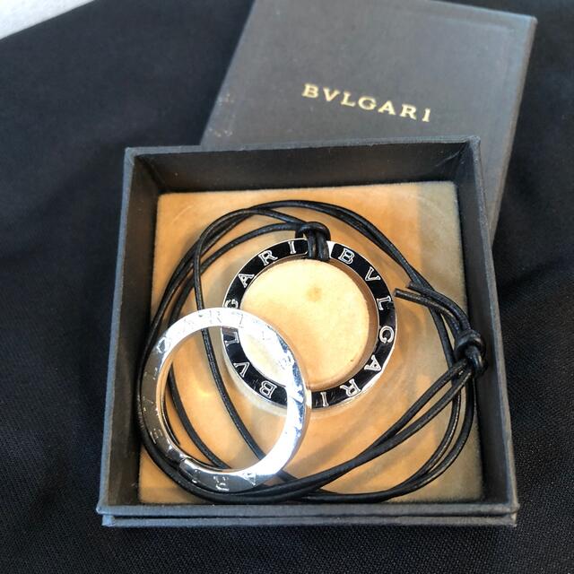 メンズBVLGARI  ネックレストップ  ペアセット