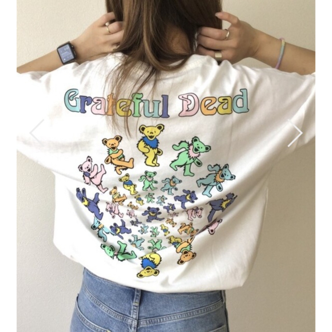 GAP(ギャップ)の新品タグ付き未開封☆ グレイトフル・デッドTシャツ☆XS レディースのトップス(Tシャツ(半袖/袖なし))の商品写真