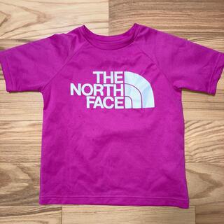 ザノースフェイス(THE NORTH FACE)のノースフェイス　120センチ　ドライ　Tシャツ　ショッキングピンク　(Tシャツ/カットソー)