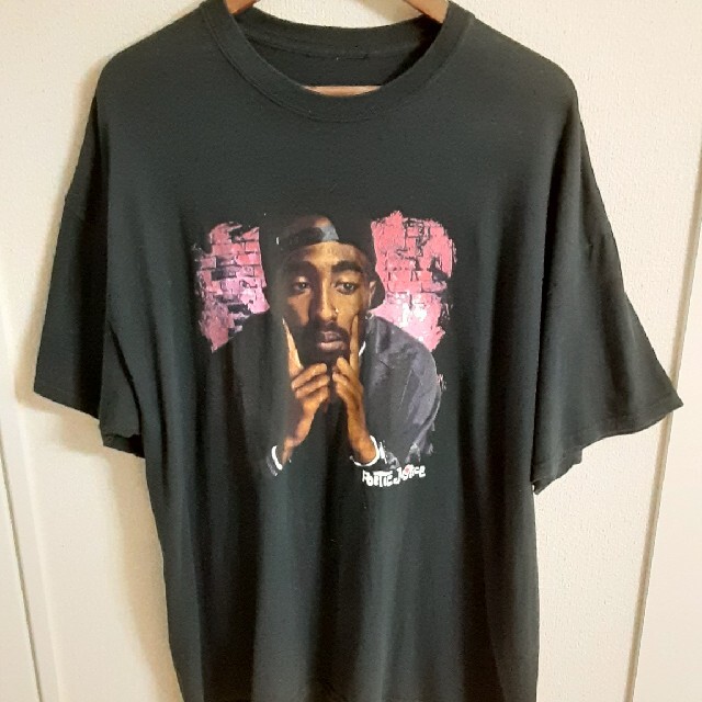 レア　 3XL　 Poetic Justice 2PAC Tシャツ　HIPHOP メンズのトップス(Tシャツ/カットソー(半袖/袖なし))の商品写真