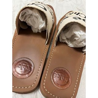 Chloe - Chloe クロエ ロゴサンダル 37/23.5cmの通販 by Ami's shop