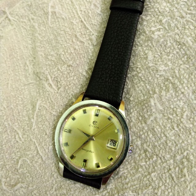 CYMA(シーマ)のシーマ ナビスター アンティーク 自動巻き シーマフレックス メンズの時計(腕時計(アナログ))の商品写真