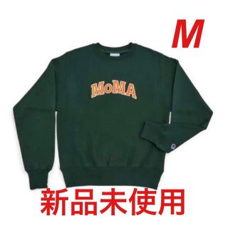 モマ(MOMA)の【Mサイズ】 限定 MOMA × champion スウェット グリーン(スウェット)