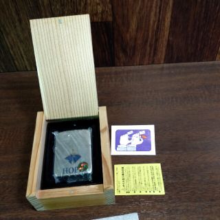 ジッポー(ZIPPO)のジッポ ホープ 2001年 ケース付き 未使用 ZIPPO HOPE(タバコグッズ)