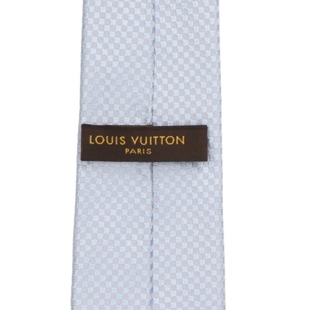 LOUIS VUITTON(ルイヴィトン)のルイヴィトン チェックシルクネクタイ メンズのファッション小物(ネクタイ)の商品写真