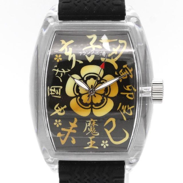 美品 フランク三浦 織田信長 戦国武将モデル 腕時計 U03310