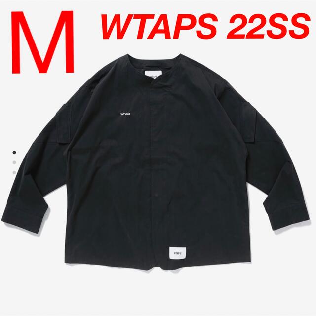 M 新品 WTAPS SCOUT / LS 22SS スカウト シャツ 黒