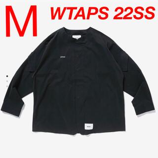 ダブルタップス(W)taps)のM 新品 WTAPS SCOUT / LS 22SS スカウト シャツ 黒(シャツ)