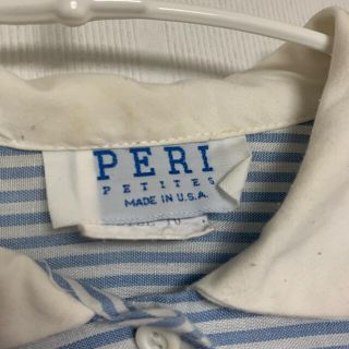 PERI PETITES　花柄ロングワンピース　USA製　M