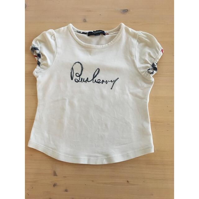 BURBERRY(バーバリー)のバーバリー Tシャツ 半袖 100cm キッズ キッズ/ベビー/マタニティのキッズ服女の子用(90cm~)(Tシャツ/カットソー)の商品写真