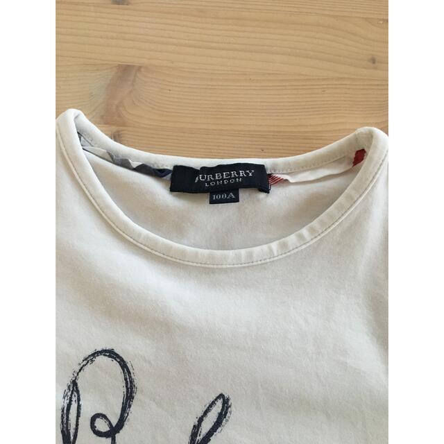 BURBERRY(バーバリー)のバーバリー Tシャツ 半袖 100cm キッズ キッズ/ベビー/マタニティのキッズ服女の子用(90cm~)(Tシャツ/カットソー)の商品写真