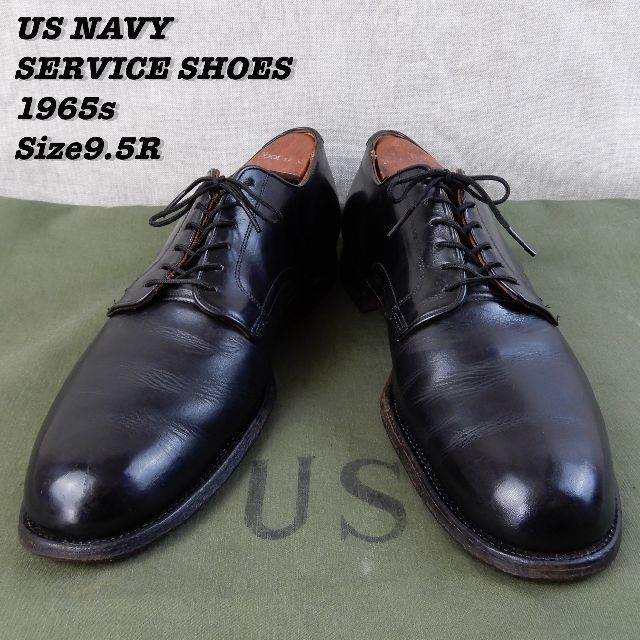 US NAVY SERVICE SHOES 1965s Size9.5R