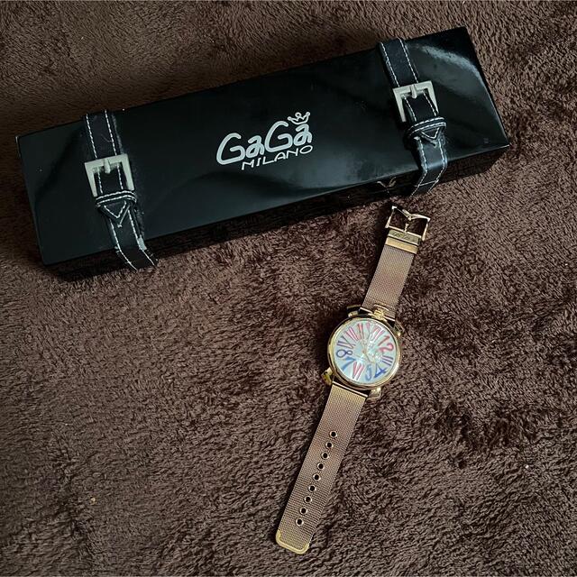 ≪超目玉☆12月≫ GaGa 送料無料 ガガミラノ マヌアーレ46 MILANO 腕時計